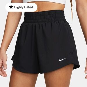 Black Nike ONE women’s running shorts